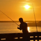 Fishing Sunset 800